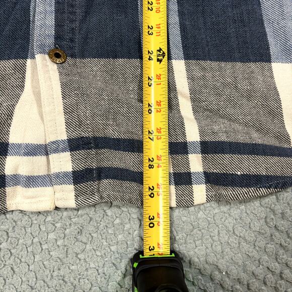 Fryday Club NRK Cotton Plaid Flannel Button Shirt Sz XXL - Picture 8 of 8